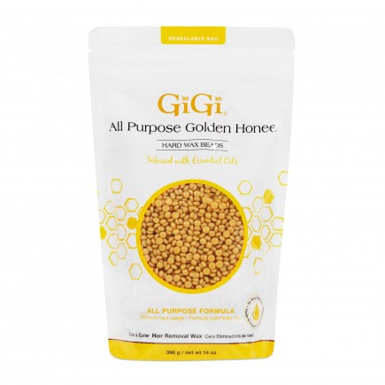 #67985 Gigi All Purpose Golden Honee Wax Beads 14oz