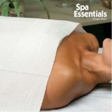 #43656 Spa Essentials Drape Sheets 3-Ply
