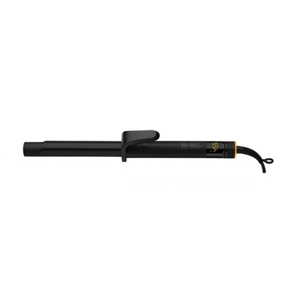 #HT1124BG  HOT TOOLS BLACK & GOLD DIGITAL SALON CURLING IRON 1"