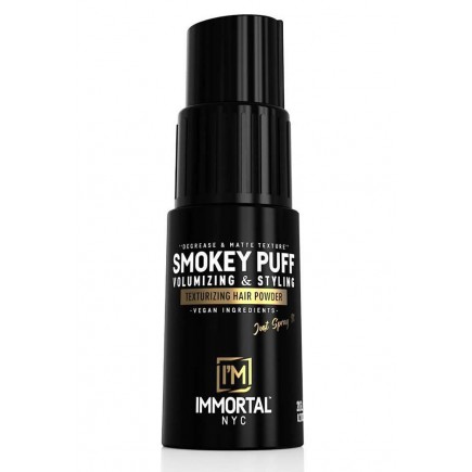 Immortal Smokey Puff Volume & Styling Spray Powder 20gm (Black) Immortal Smokey Puff Volume & Styling Spray Powder 20gm (Black)