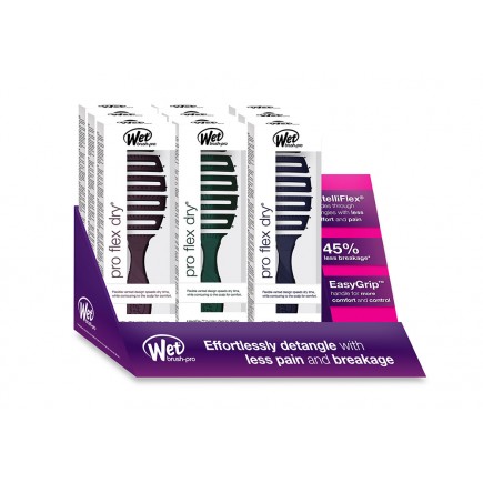 Wet Brush Pro Flex Dry Astrological Fantasy 9pc Display