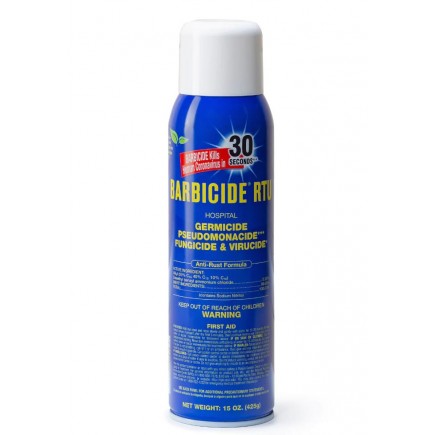 BARBICIDE RTU NON-AEROSAL DISINFECTANT SPRAY 15 OZ