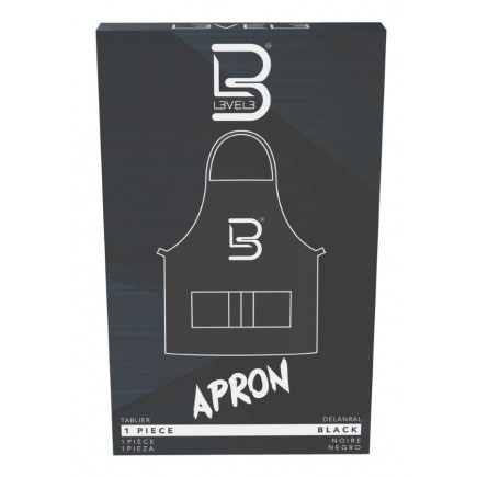 L3VEL3 Black Apron