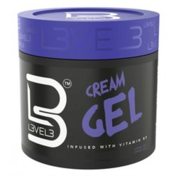 L3VEL3 Cream Hair Gel 16.9oz