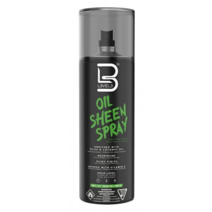 L3VEL3 OIL SHEEN SPRAY 13.5 OZ