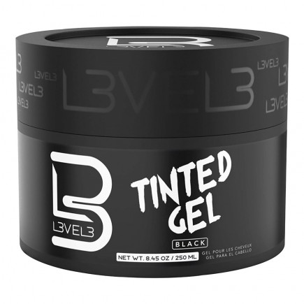 L3VEL3 TINTED GEL - BLACK  250ML