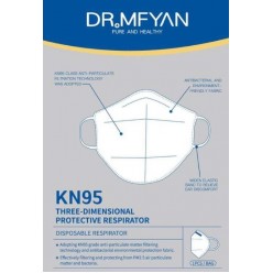 KN95 PROTECTIVE MASK - FDA APPROVED 1/PK