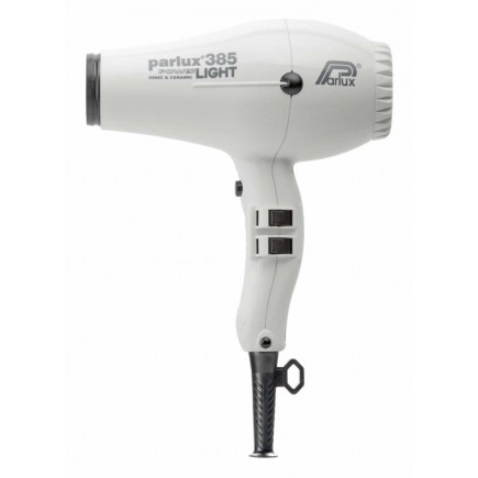 PARLUX 385 POWERLIGHT IONIC/CERAMIC DRYER - WHITE