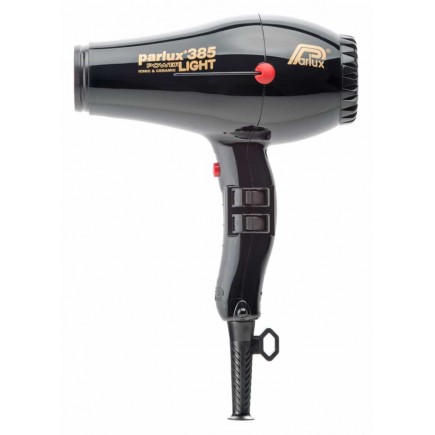 PARLUX 385 POWERLIGHT IONIC/CERAMIC DRYER - BLACK