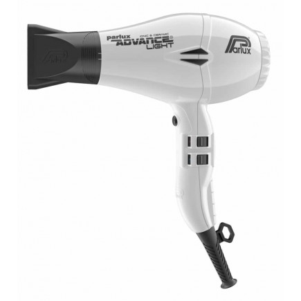 PARLUX ADVANCE LIGHT IONIC CERAMIC DRYER - WHITE