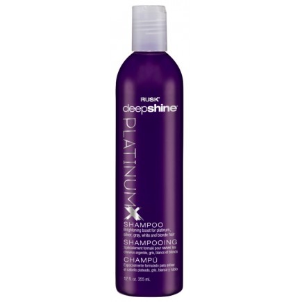 RUSK PLATINUM X SHAMPOO 12 OZ