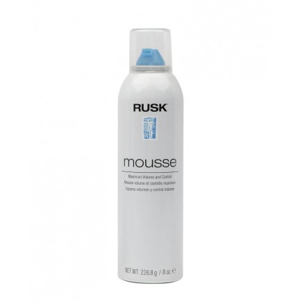 RUSK MOUSSE MAXIMUM VOLUME & CONTROL 8OZ