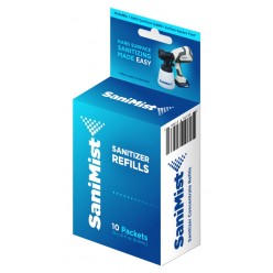 #31566  SANIMIST SANITIZING SOLUTION PACKETS 10PK