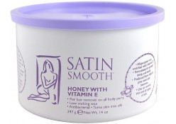 #814141  Satin Smooth Honey Wax w/ Vitamin E  14 oz