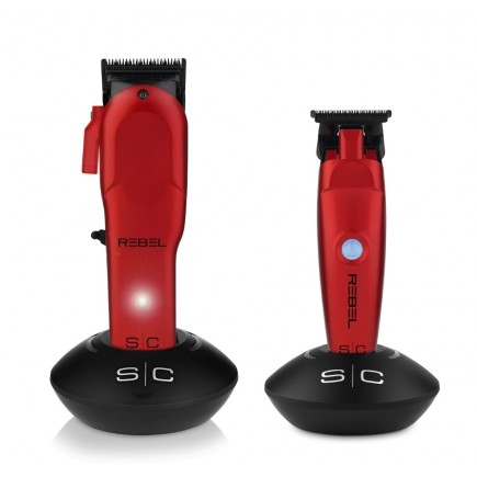 #SC203R Stylecraft Rebel Clipper & Trimmer Combo - Red