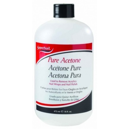 #31475 SUPERNAIL  PURE ACETONE POLISH REMOVER  16 OZ