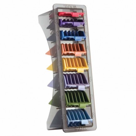 #3170-400 WAHL COMB ORGANIZER w/ 8 COLORED COMBS