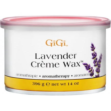#0870 Gigi Lavender Creme Wax 14oz