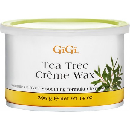#0240 Gigi Tea Tree Creme Wax 14oz