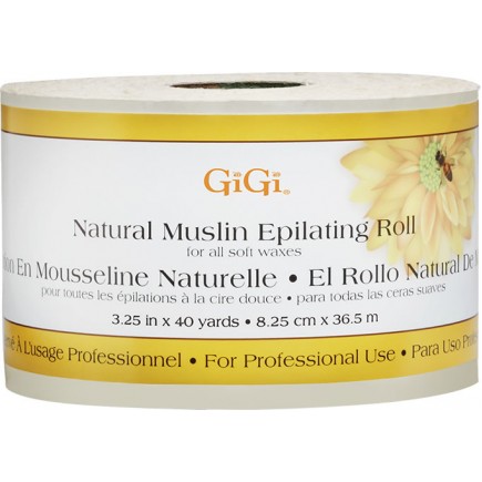 #0620 Gigi Muslin Roll 3-1/4 x 40 Yd Roll (Natural)