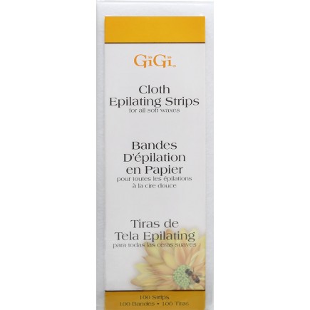 #0500 Gigi Cloth Epilating Strips Small 1.75" x 4.5" 100/PK