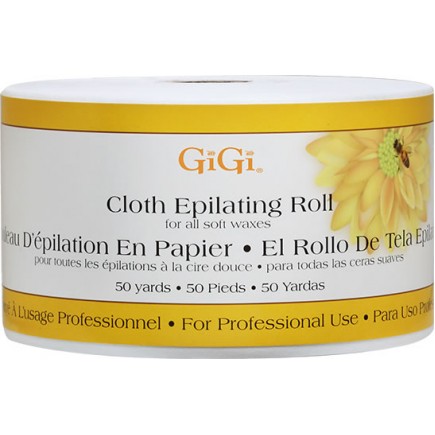 #0525 Gigi Cloth Epilating Roll 50 Yd (White)